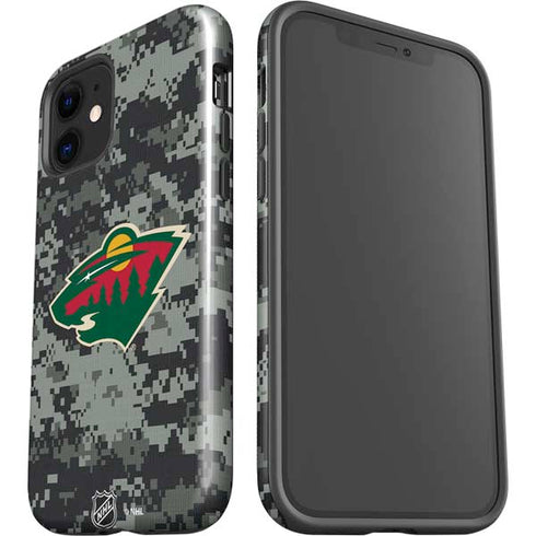 NHL Minnesota Wild Camo iPhone 12 Impact Case