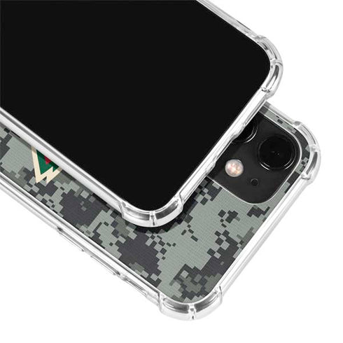 NHL Minnesota Wild Camo iPhone 12 Mini Clear Case