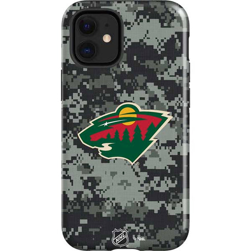 NHL Minnesota Wild Camo iPhone 12 Mini Impact Case