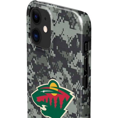 NHL Minnesota Wild Camo iPhone 12 Mini Lite Case
