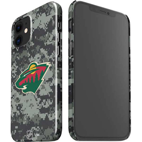NHL Minnesota Wild Camo iPhone 12 Mini Lite Case