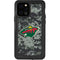NHL Minnesota Wild Camo iPhone 12 Pro Waterproof Case