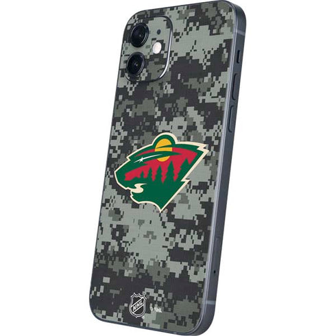 NHL Minnesota Wild Camo iPhone 12 Skin