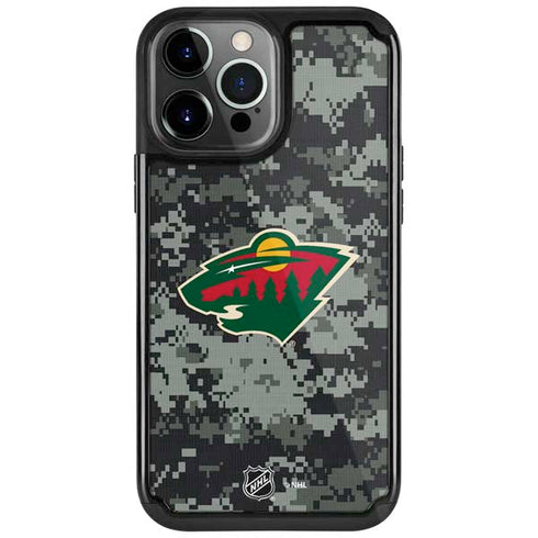 NHL Minnesota Wild Camo iPhone 13 Pro Cargo Case