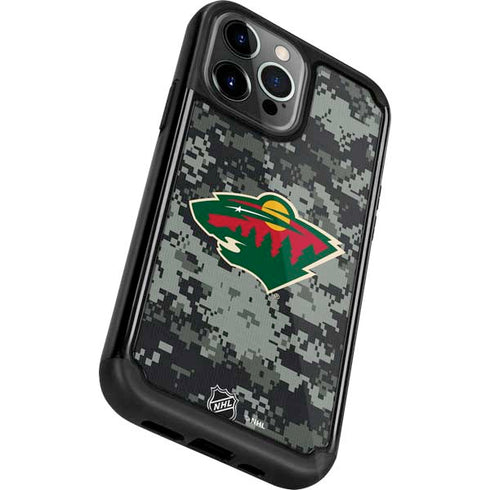 NHL Minnesota Wild Camo iPhone 13 Pro Cargo Case