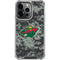 NHL Minnesota Wild Camo iPhone 13 Pro Clear Case