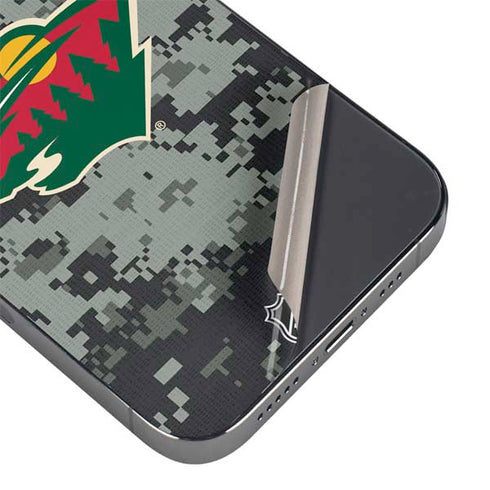 NHL Minnesota Wild Camo iPhone 13 Pro Max Skin