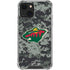 NHL Minnesota Wild Camo iPhone 14 Clear Case