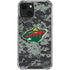 NHL Minnesota Wild Camo iPhone 14 Plus Clear Case