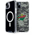 NHL Minnesota Wild Camo iPhone 15 Plus MagSafe Case