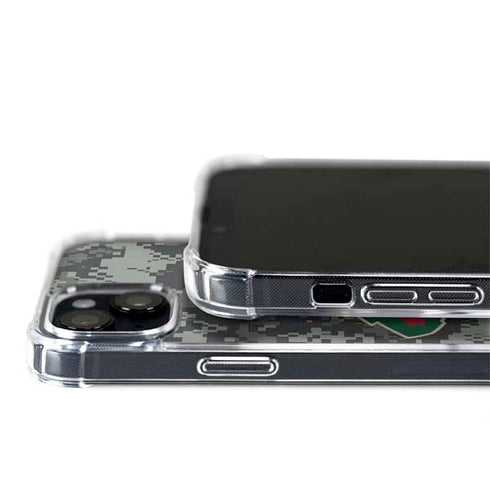 NHL Minnesota Wild Camo iPhone 15 Plus MagSafe Case