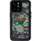 NHL Minnesota Wild Camo iPhone 14 Pro Max Waterproof Case