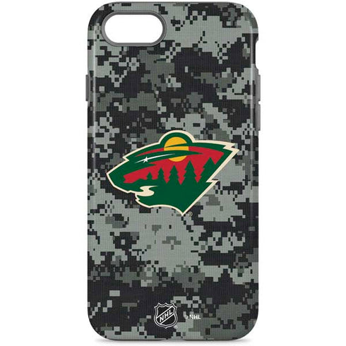 NHL Minnesota Wild Camo iPhone 8 Pro Case