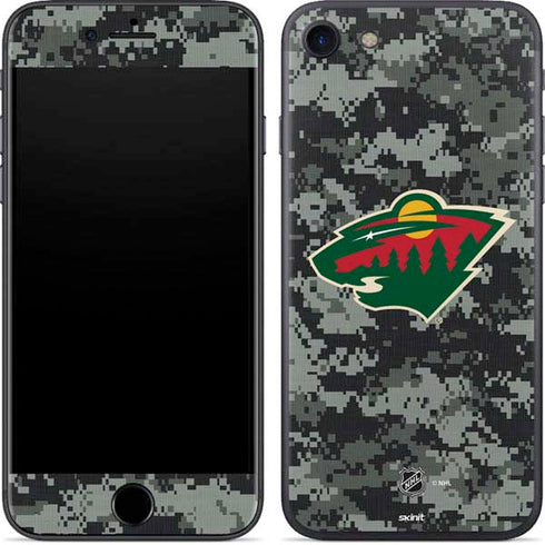 NHL Minnesota Wild Camo iPhone 8 Skin