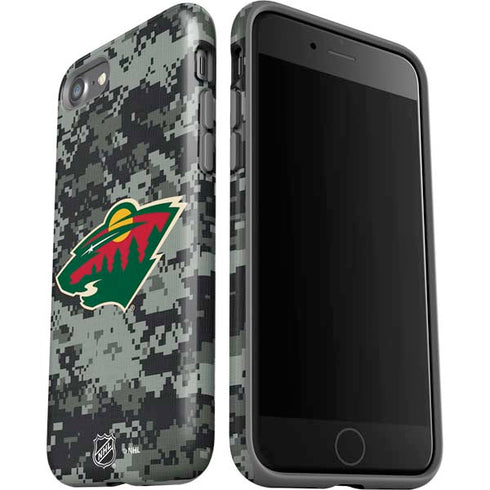 NHL Minnesota Wild Camo iPhone SE (2nd & 3rd Gen) Pro Case