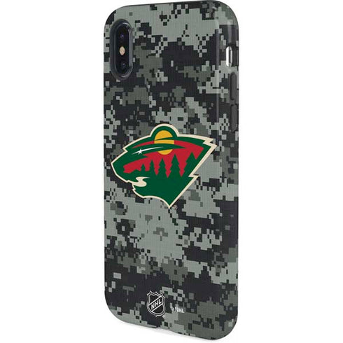 NHL Minnesota Wild Camo iPhone X Pro Case
