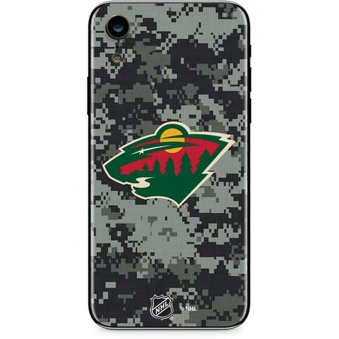 NHL Minnesota Wild Camo iPhone XR Skin