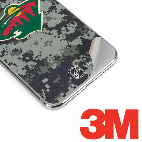 NHL Minnesota Wild Camo iPhone XS Max Skin