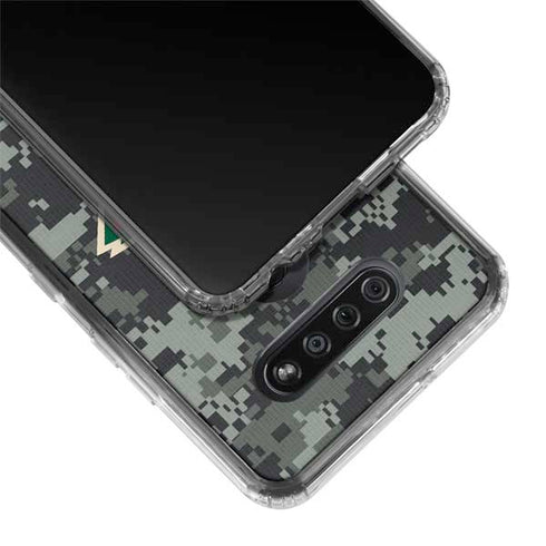 NHL Minnesota Wild Camo LG K51/Q51 Clear Case