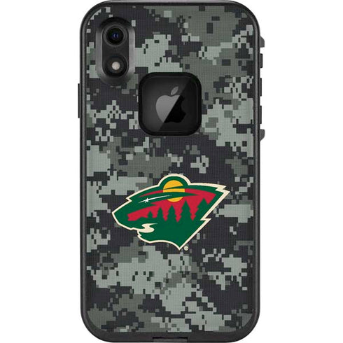 NHL Minnesota Wild Camo LifeProof Fre iPhone Skin