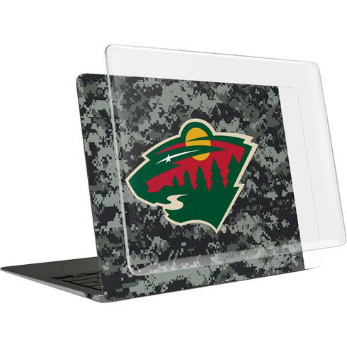 NHL Minnesota Wild Camo MacBook Air 13in M1 (2021) Case plus Skin
