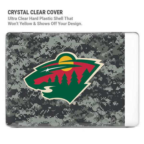 NHL Minnesota Wild Camo MacBook Air 15in (2023-2025) Case plus Skin