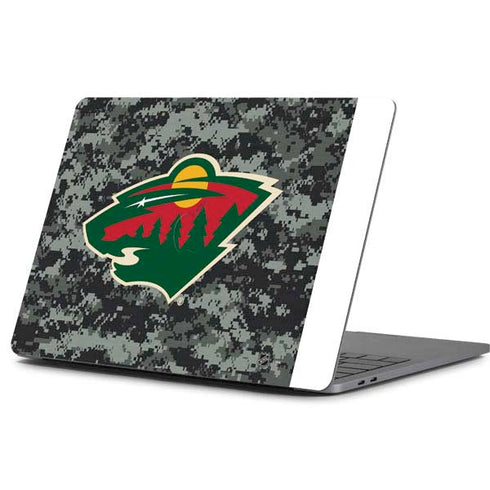 NHL Minnesota Wild Camo Apple MacBook Pro 13-inch Skin