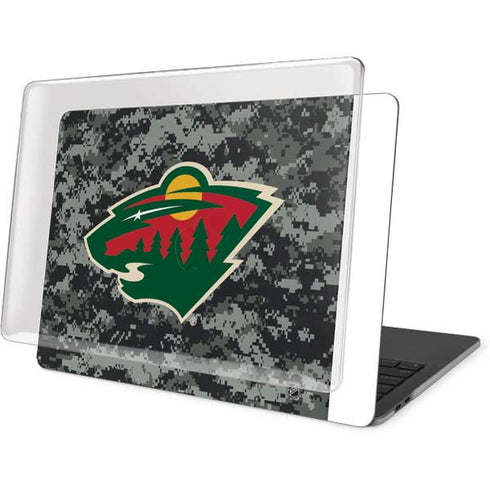 NHL Minnesota Wild Camo MacBook Pro 13in (2020) Case plus Skin