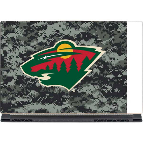 NHL Minnesota Wild Camo MSI GS65 Stealth Laptop Skin