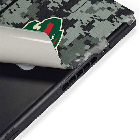 NHL Minnesota Wild Camo Nintendo Switch Bundle Skin