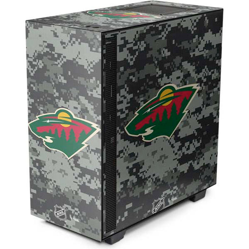 NHL Minnesota Wild Camo NZXT H510 Compact ATX Mid-Tower Case Skin