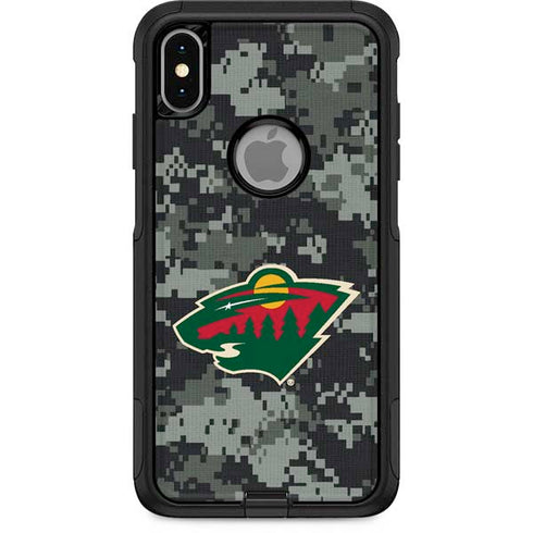 NHL Minnesota Wild Camo Otterbox Commuter iPhone Skin