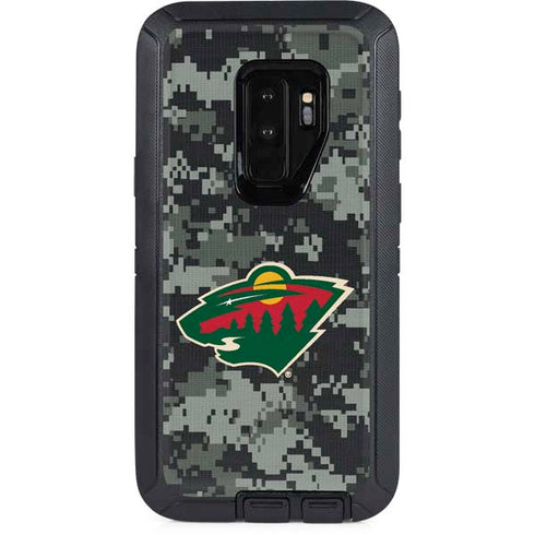 NHL Minnesota Wild Camo Otterbox Defender Galaxy Skin
