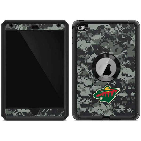 NHL Minnesota Wild Camo Otterbox Defender iPad Skin