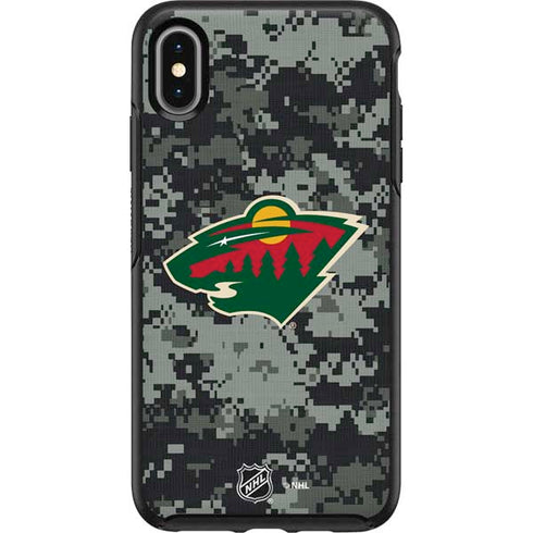 NHL Minnesota Wild Camo Otterbox Symmetry iPhone Skin