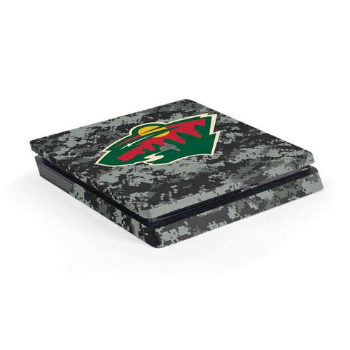 NHL Minnesota Wild Camo PS4 Slim Skin