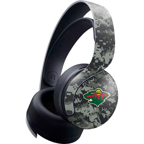NHL Minnesota Wild Camo PULSE 3D Wireless Headset for PS5 Skin