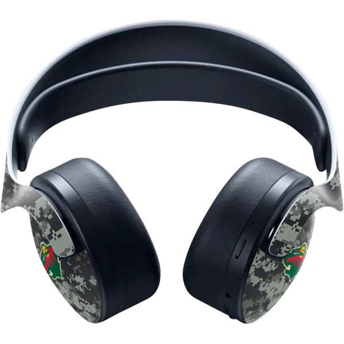 NHL Minnesota Wild Camo PULSE 3D Wireless Headset for PS5 Skin