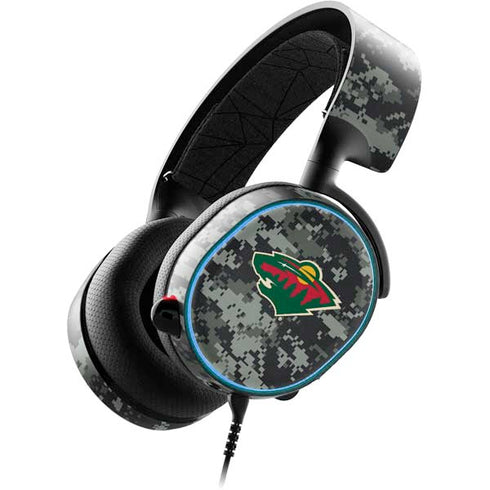 NHL Minnesota Wild Camo SteelSeries Arctis 3 Skin