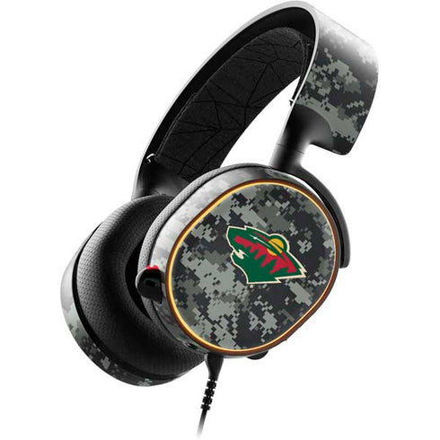 NHL Minnesota Wild Camo SteelSeries Arctis 5 Skin