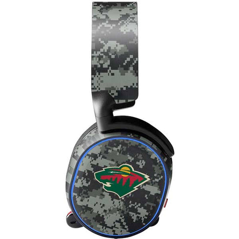 NHL Minnesota Wild Camo SteelSeries Arctis 5 Skin