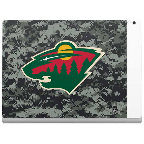 NHL Minnesota Wild Camo Surface Book 2 13.5in Skin