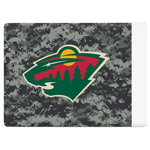 NHL Minnesota Wild Camo Surface Laptop 3 13.5in Skin