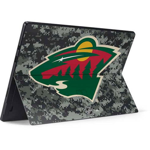 NHL Minnesota Wild Camo Surface Pro 6 Skin