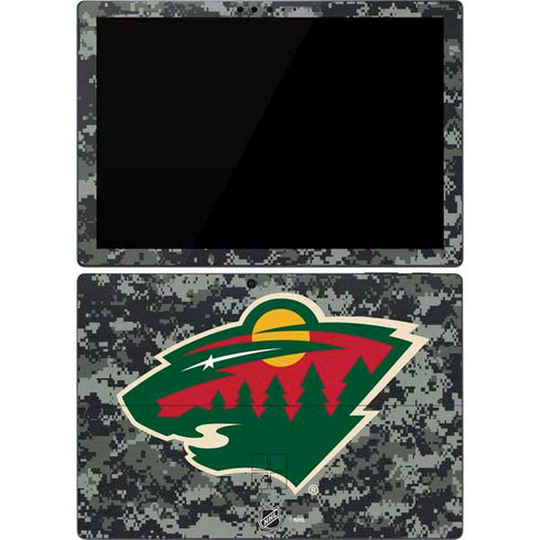 NHL Minnesota Wild Camo Surface Pro 7 Skin