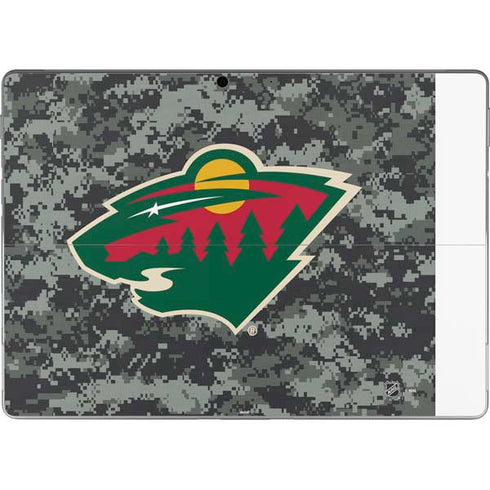 NHL Minnesota Wild Camo Surface Pro 9 Skin
