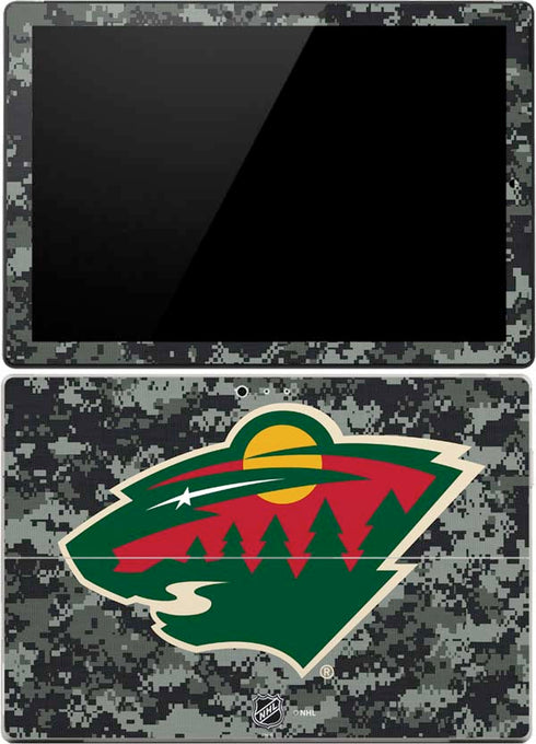 NHL Minnesota Wild Camo Surface Pro (2017) Skin