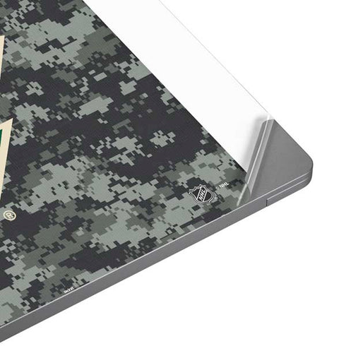 NHL Minnesota Wild Camo Universal Laptop 16.6in (13.4 x 9.7in) Skin