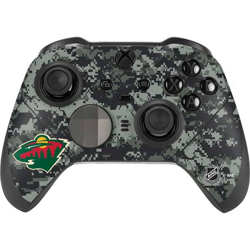NHL Minnesota Wild Camo Xbox Elite Wireless Controller Series 2 Skin