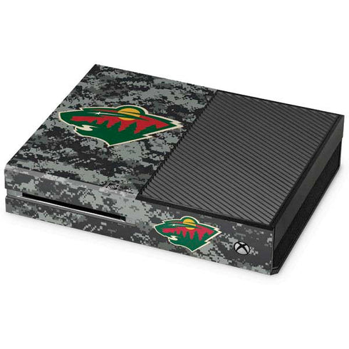 NHL Minnesota Wild Camo Xbox One Console Skin